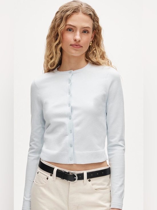 J. Crew Sweaters - New! J. Crew Jackie cardigan in Sheer Blue